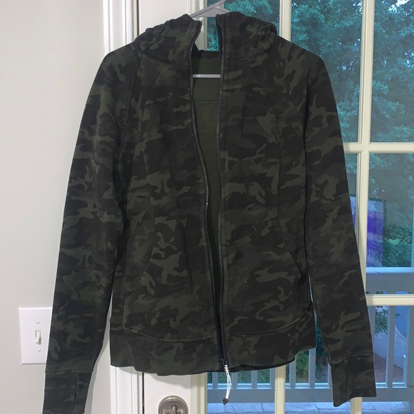 lululemon camo jacket